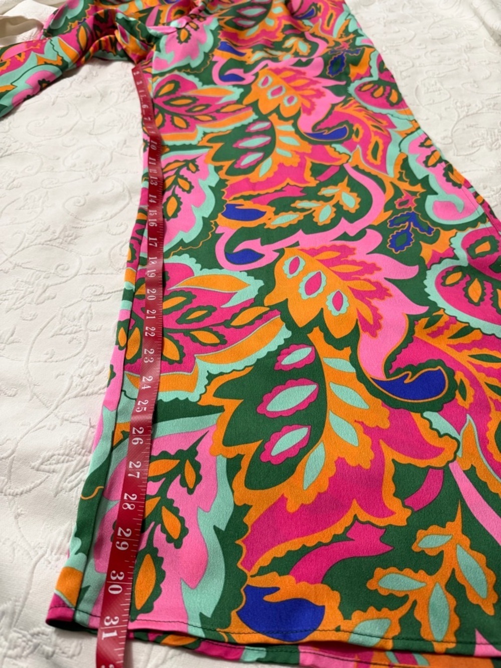 Sugarlips Pink & Green Floral Halter Wide-Leg Jumpsuit - Picture 12 of 15